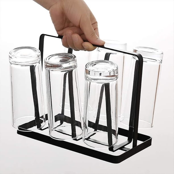 Bottle Drip Rack Drip Irrigation Rack Drain Rack Cup Holder Black Bottle Cup Holder ...