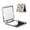 Square, variant on Star Retro Mid Century Vintage Atomic Art Portable Double-Sided Face Mirror Round Shape, Magnifying Compact Pocket Mirror with PU Leather Cover