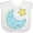 AA-White, variant on Inktastic Moon and Star Boys or Girls Baby Bib