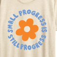 thumbnail image 3 of Instant Message - Small Progress Is Still Progress Short Sleeve Graphic T-Shirt, 3 of 6