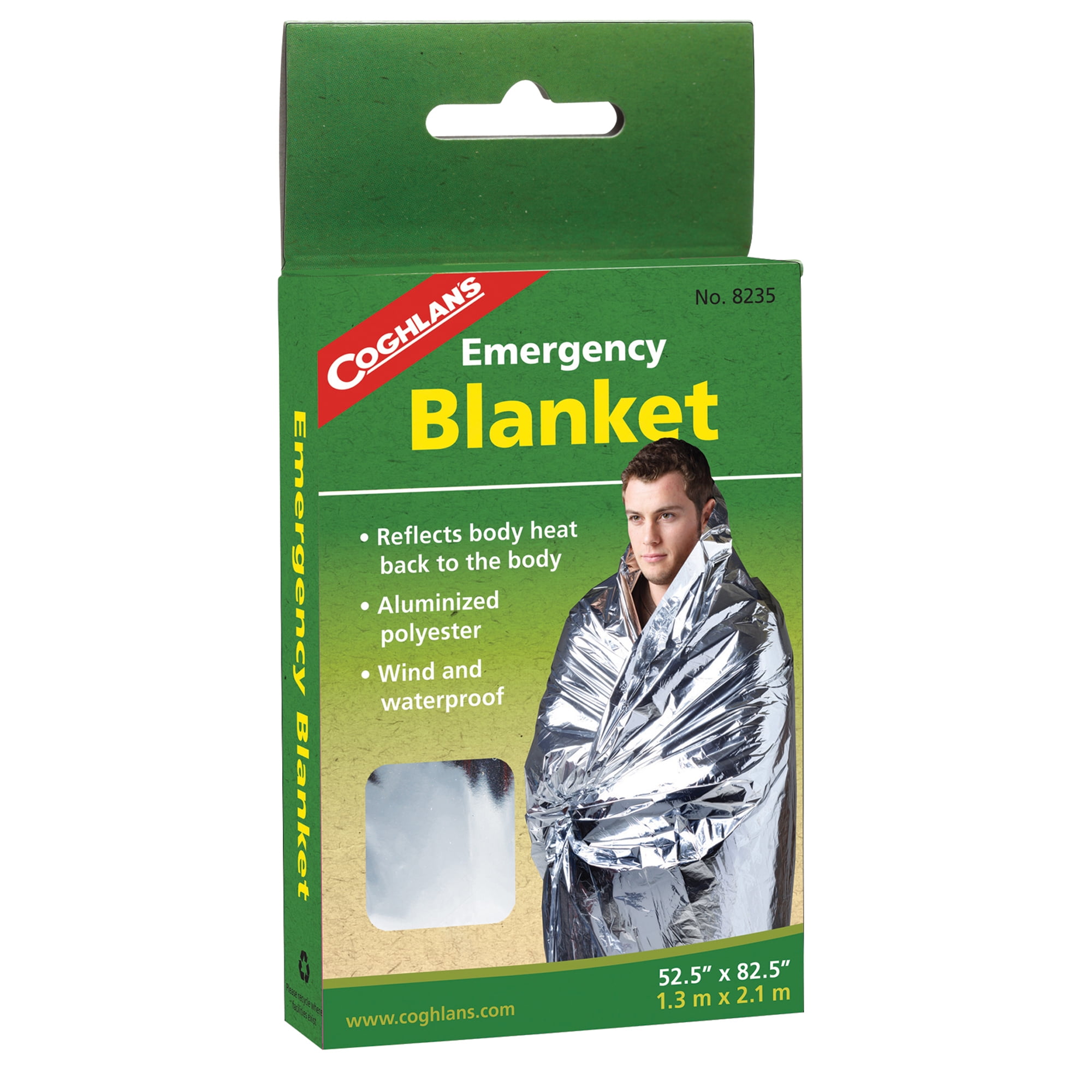 ClickStore 8 Pack Emergency Blanket Thermal Survival Safety Insulating Mylar Heat 84 X52 Emergency Response Equipment Emergency Blankets