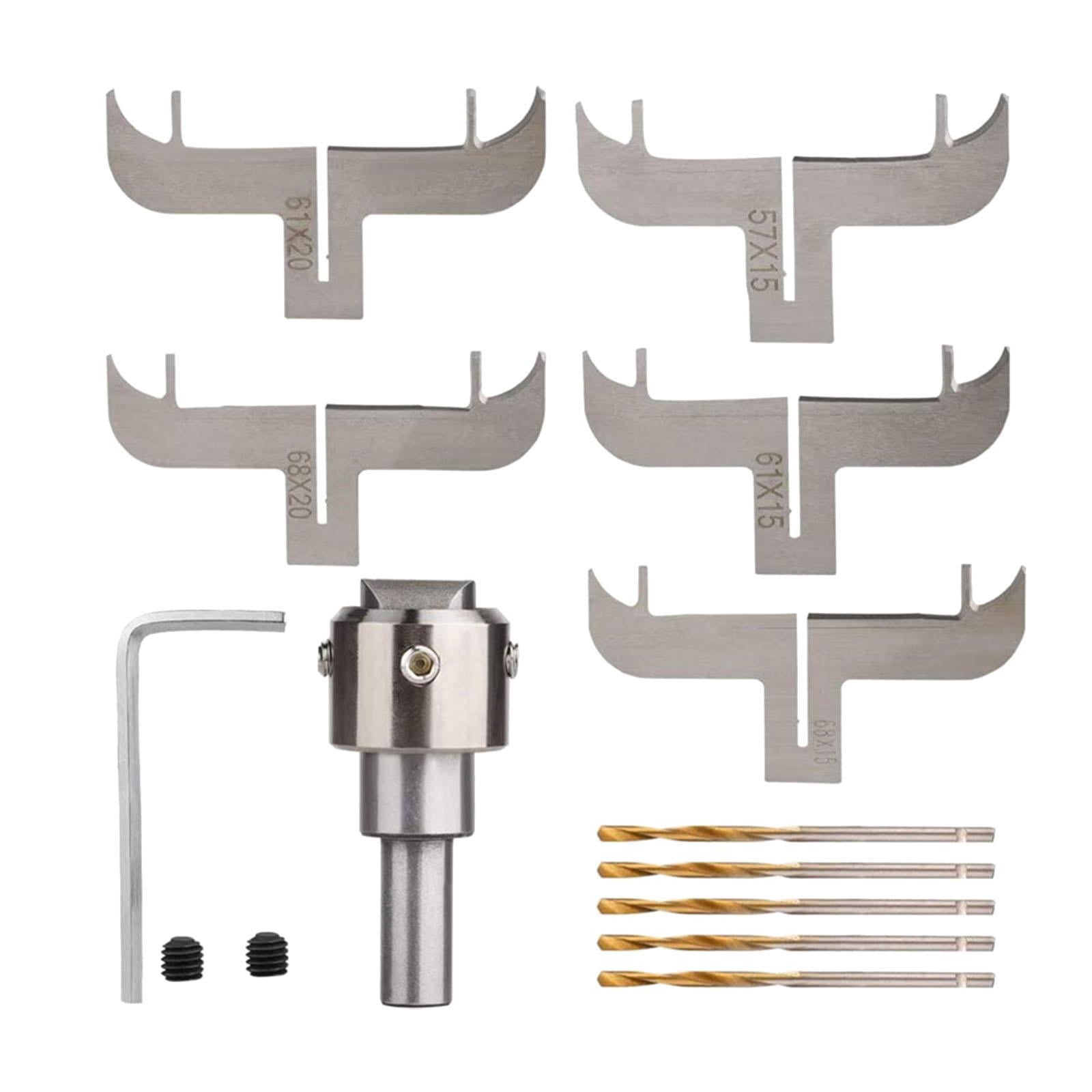 GUOOL 14 Pieces Bracelet Rings Makers Bracelet Drill Bit Set Integrated Tool Home Use Woodworking Portable DIY Wooden Bracelet Maker