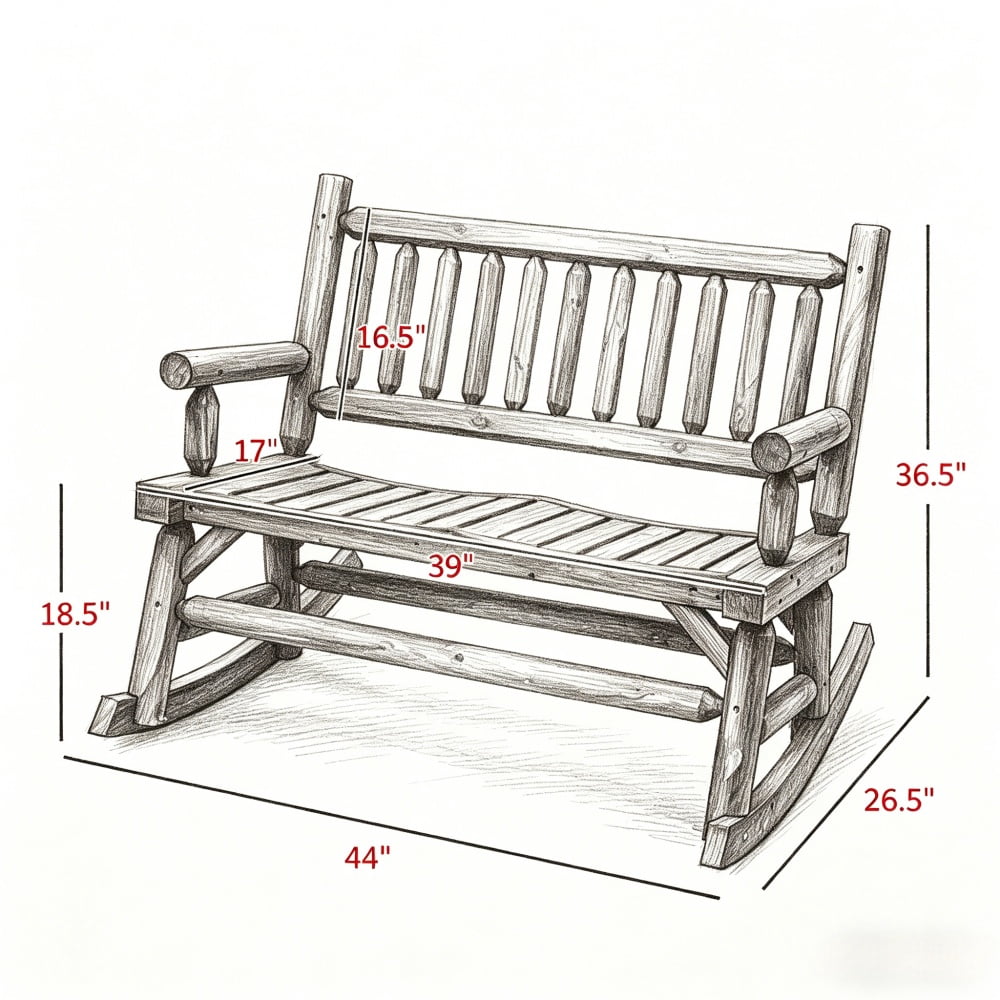 Garden Outdoor Rocking Chair
