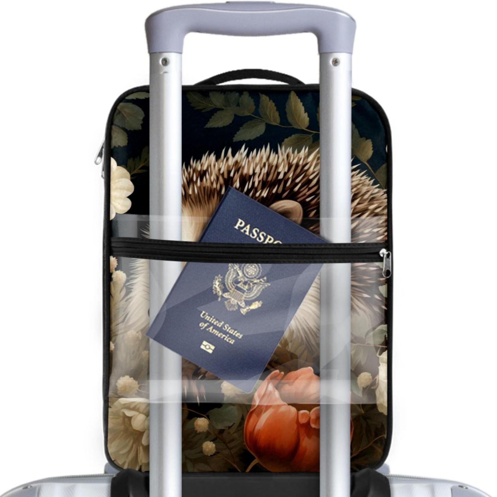 Hedgehog Polyester Shoe Boxes 23x31cm 9x12in - Storage Organizer for Shoes - Durable and Spacious Container for Footwear
