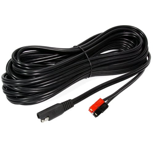 Valley Enterprises Bullet/SAE Power Connector with Anderson Power Connectors, 16 Gauge, 25 Feet Length