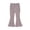 Light Purple, variant on REDARER Girls' Flare Leggings Soft Ribbed Knit Full Length Pants Comfy Bell Bottom Trousers,12-18 Months