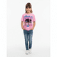 thumbnail image 2 of PLAYERA INFANTIL KPOP DEMON HUNTERS DISEÑO SAJA BOYS COLOR ROSA TALLA 6, 2 of 4