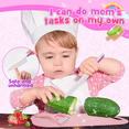 thumbnail image 4 of "Juguetes De Cocina Para Niños-juego Para Niñas 13 Pcs Belug, Rosa ", 4 of 5