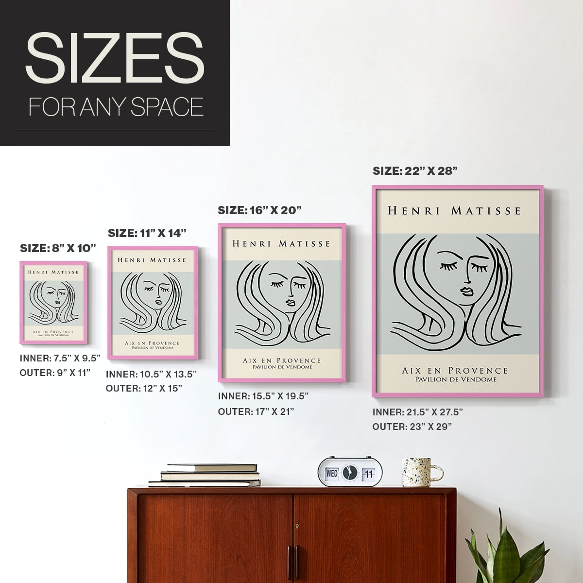 Matisse LXXV Framed Print - Solid Wood