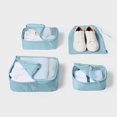 thumbnail image 2 of 4-Piece Packing Cube Set, Recycled Polyester Travel Organizers for Luggage & Suitcase Storage, 2 of 3