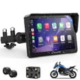 thumbnail image 1 of GPS impermeable Carpuride W702T PRO para motocicleta con CarPlay de 7", 1 of 9