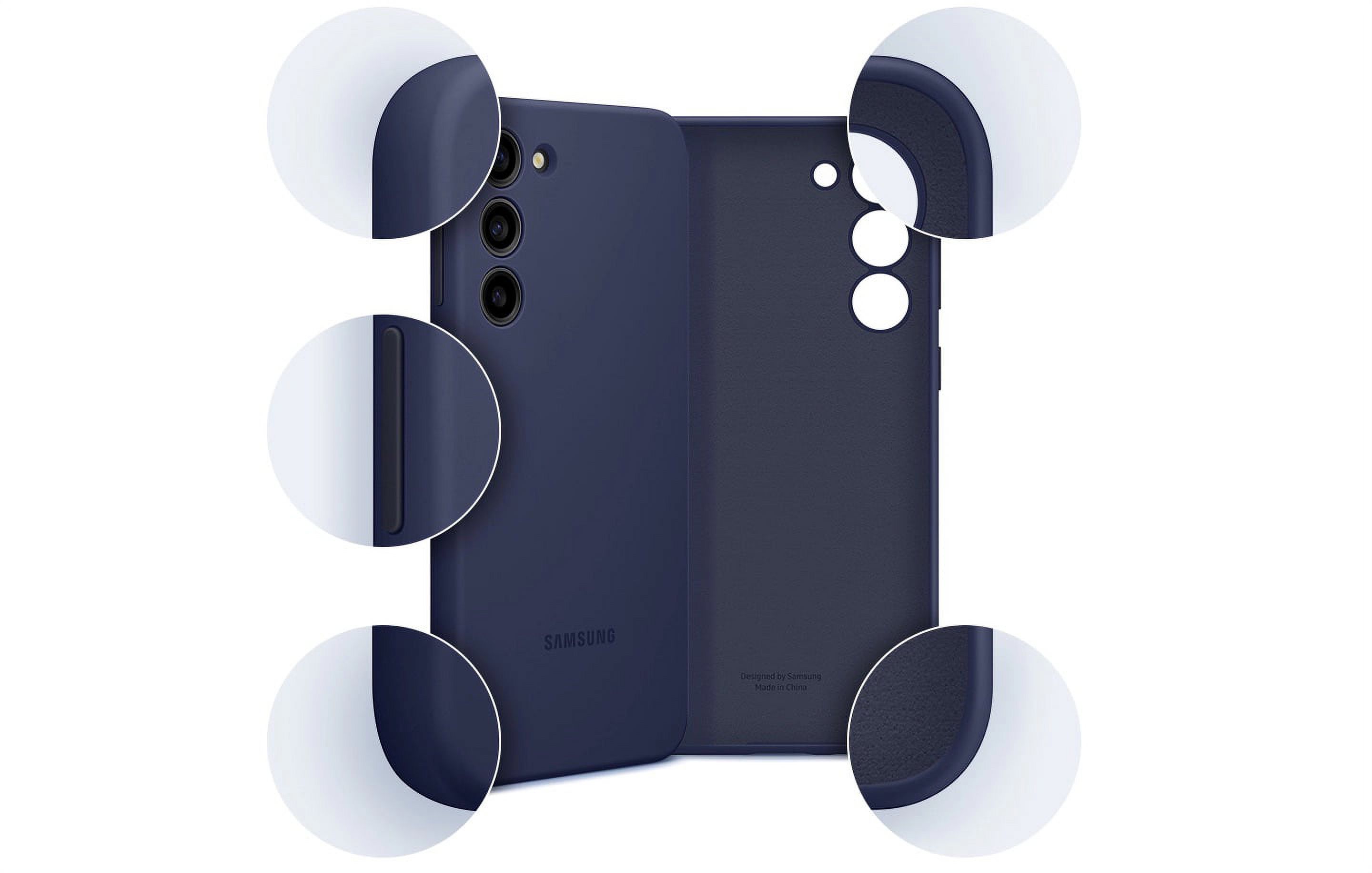 SAMSUNG Galaxy S23, Silicone Case, Navy