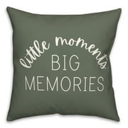 Creative Products Big Memories Sage 18 x 18 Indoor / Outdoor Pillow