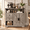 Grey, variant on Vabches 38” Farmhouse Kitchen Storage Sideboard Buffet Cabinet 2 Drawers & Adjustable Shelves, Coffee Bar Cabinet for Dining Room, Living Room, Entryway, Grey
