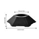 thumbnail image 4 of Vintage Camping Lantern Lampshade Hexagon Tent Lamps Shade para CARGO (Negro), 4 of 4