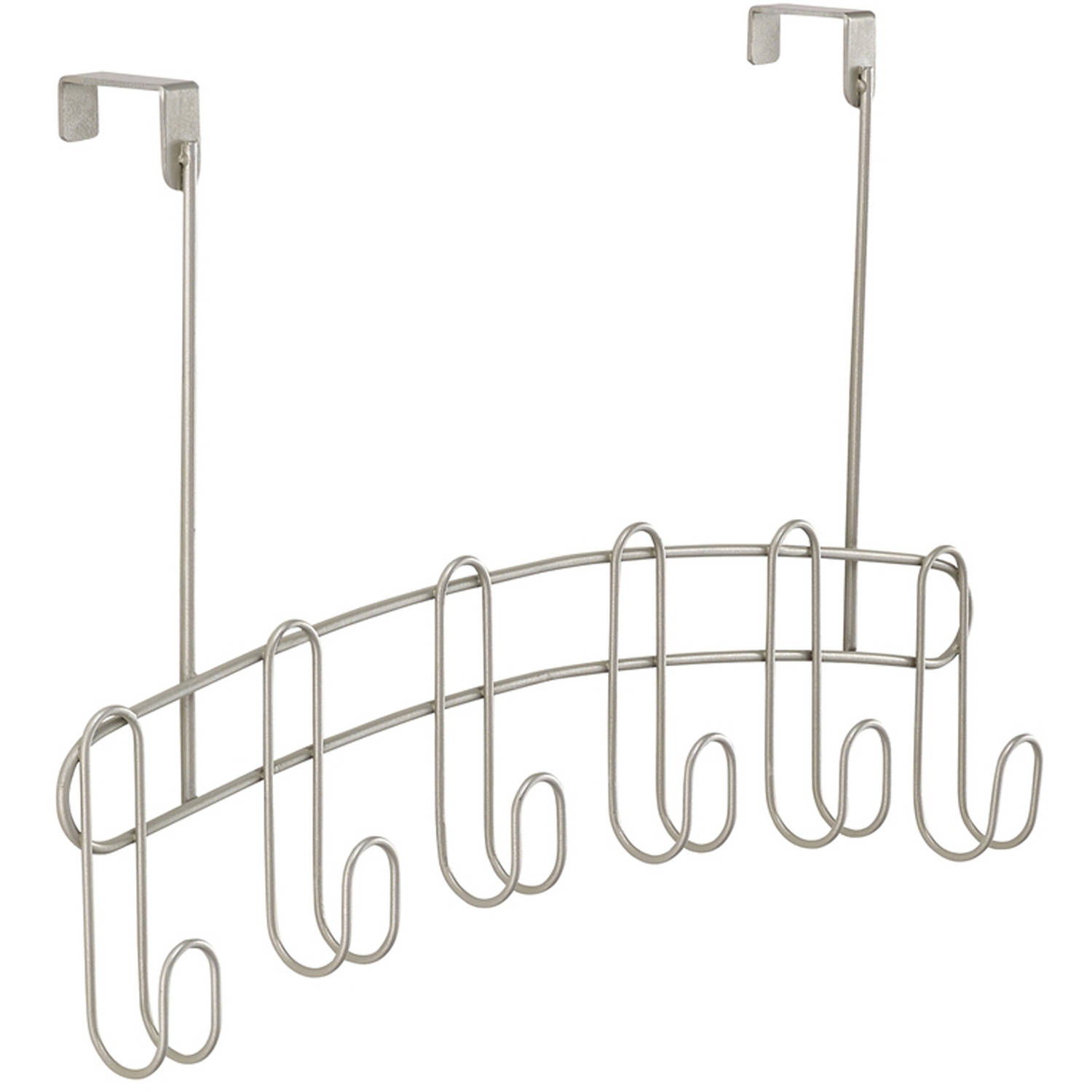 ClosetMaid 6Hook OverTheDoor Org, Nickel