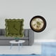 thumbnail image 2 of Adorno de reloj de pared cuadrado silencioso para baño, , cocina, estudio con resina en relieve decorativa antigua europea, adorno para c, 2 of 8