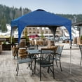 thumbnail image 2 of Patiojoy Pop-up Canopy Tent 6.6’ x 6.6’ Height Adjustable Commercial Instant Canopy w/ Portable Roller Bag Blue, 2 of 10