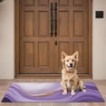 thumbnail image 4 of Purple Gold Marble Pattern Door Rugs,Washable Non Slip Door Mats Indoor,Decorative Door Mats,Entry Mat Indoor for Entrance,Bedroom,Kitchen,Bathroom,16"x47", 4 of 6