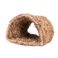 thumbnail image 1 of Casa de Hierba Túnel Conejera Choza Tejida para Echarse o Dormir Comestible Chew Home Conejos y Animales Pequeños, 1 of 5