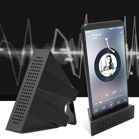 Sound Amplifier Speaker Stand Portable Desk Sound Reinforcement Bracket for Android