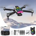 thumbnail image 2 of Cbcbtwo Drone, FPV Drone with Two Directions ESC Camera Brushless Motor Drones 2.4G RC Quadcopter with Cool LED Lights, Altitude Hold, Obstacle Avoidance for Adults, 2 of 7