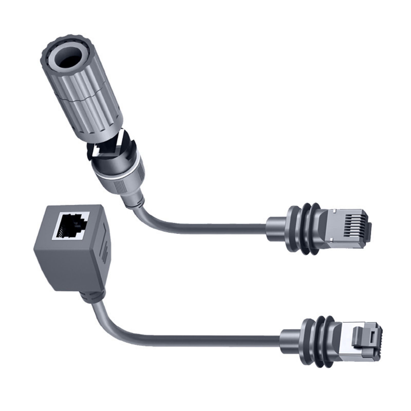 NATEFEMIN Router to Dish Ethernet Cables for Gen 3 IP68 Waterproof 1200 Mbps High Speed Reliable Connection