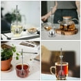 thumbnail image 2 of 2pcs Stainless Steel Tea Strainer Tea Filter Tea Brewing Strainer Loose Tea Holder Metal Tea Infuser, 2 of 8