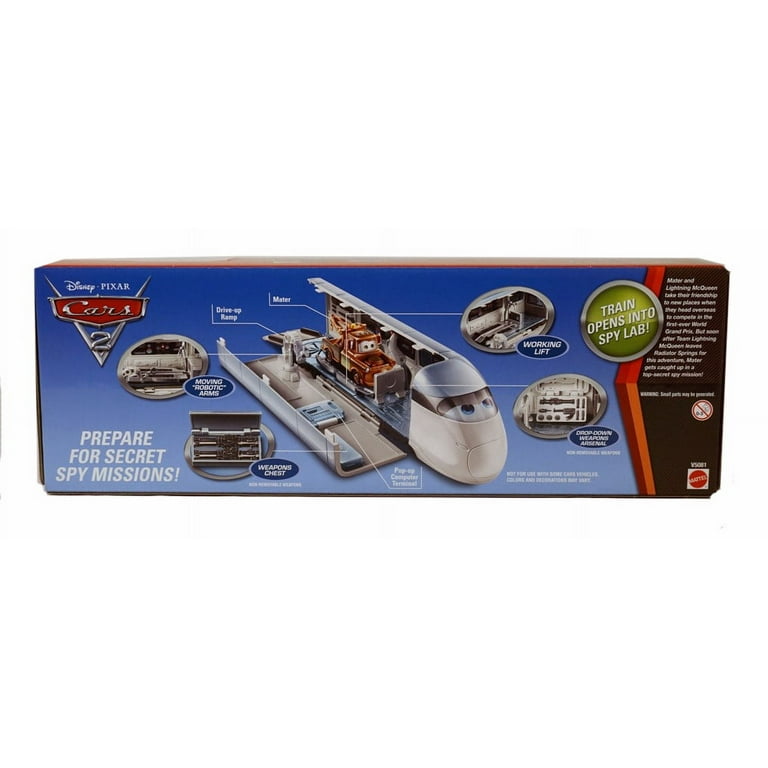 Damaged Box - Pixar CARS 2 Movie Maters Secret Mission Vehicle