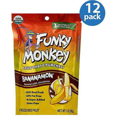 Funky Monkey Bananamon Freeze Dried Frui