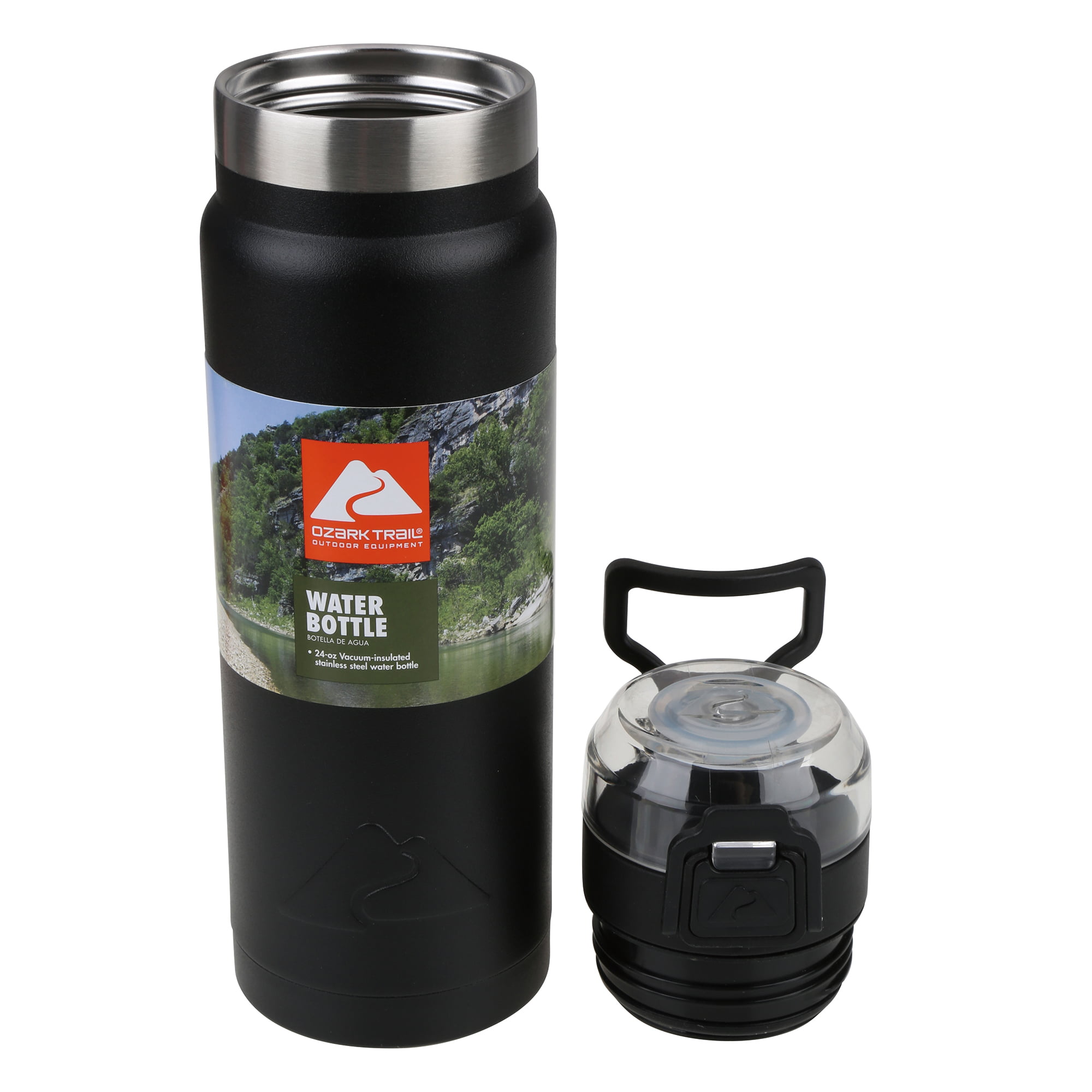 Ozark Trail Water Bottle Black 24oz