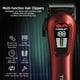thumbnail image 2 of TCMKY Cortapelos para hombres Cortapelos profesional para hombres Cortapelos de peluquero inalámbricos y con cable para corte y aseo del cabello. Kit de recortador de pelo recargable para el hogar (ro, 2 of 5