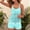 Blue, variant on Stylish Women's Tankini Swimwear Set For Beach Summer And Spring With Hollow Design And Floral Print For Comfortable Swimsuits for Women with Shorts Two Piece Swim Shorts for Juniors Bikini Set Push