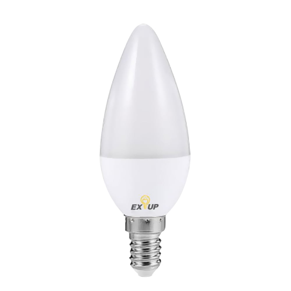 E14 7w LED Bulb Candle Warm White Natural and Cold Ideal lux 
