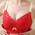 thumbnail image 2 of Abcnature Women Full Coverage Bras Lace Thin Style Ventilate Plus Size Bras without Steel Rim, 2 of 2