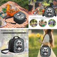thumbnail image 6 of KUIFORTI Flower Panda Kids School Bag and Lunch Box Set 4Pcs with Pencil Pouch Water Bottle Sleeve for Boys Girls Elementary Middle School Students Back to School Gifts, 6 of 7