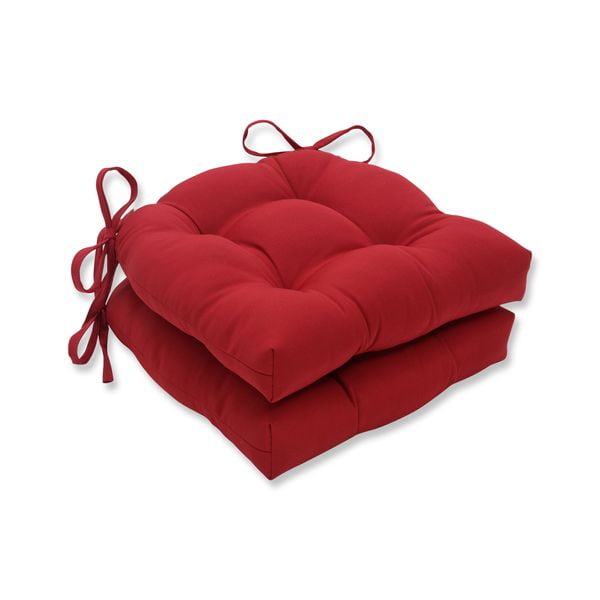 red kitchen cushions