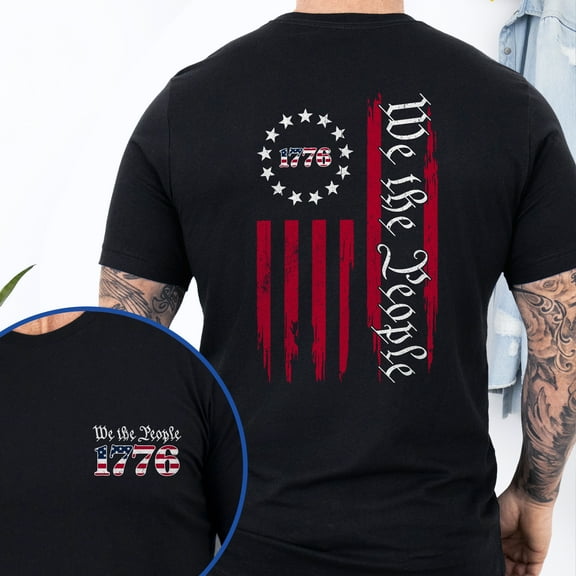 FLAGWIX We The People 1776 Betsy Rosss T-Shirt MLN3364TS