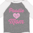 thumbnail image 4 of Inktastic Poodle Mom Cute Dog Gift Girls Long Sleeve Baby Bodysuit, 4 of 5