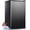 Black, variant on GGTB 3.0 Cu.ft Upright Freezer with Adjustable Thermostat, Reversible Stainless Steel Single Door, Compact Freezer for Home Office Apartment, Silver