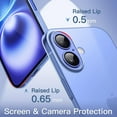 thumbnail image 4 of JETech Ultra Slim (0.35mm Thin) Case for iPhone 16 6.1 Inch, Camera Lens Full Protection, Lightweight Matte Finish PP Hard Minimalist Cover (Blue), 4 of 6