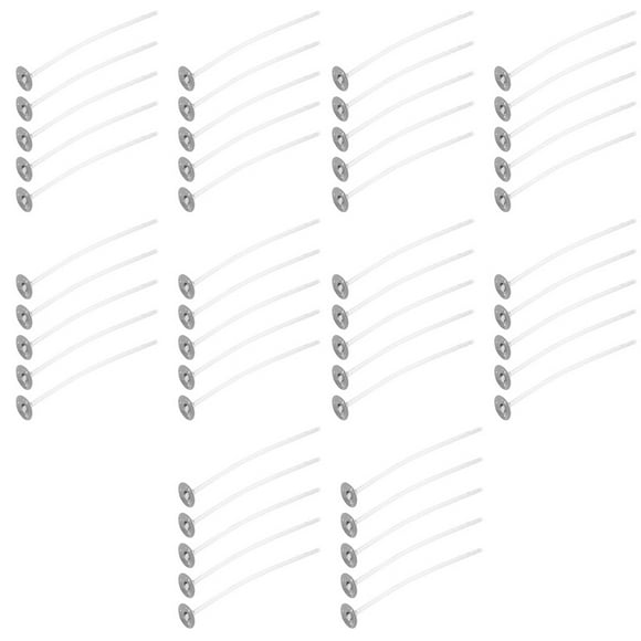 Bulk Candle Wicks,50Pcs Candle Wicks Pre Candle Wicks Candles Making Supplies State-of-the-Art Design