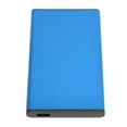thumbnail image 1 of Hard Drive Enclosure, Computer Hard Drive Case Drive Free Plug And Play Aluminum Alloy 6Gbps Transfer Rate  For 2.5 Inch SSD HDD Blue, 1 of 8