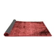thumbnail image 2 of Ahgly Company Indoor Square Abstract Red Modern Area Rugs, 6' Square, 2 of 4