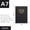 Black, variant on Fanshiluo A7 Mini Notebook Organizer Planner Daily Planner Notebook Travel Diary