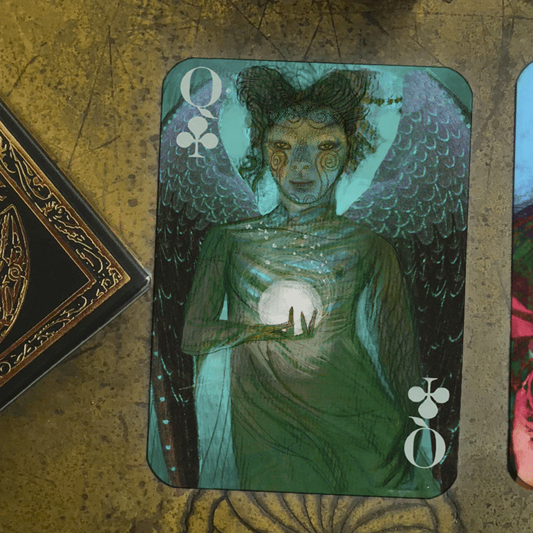 Bag of Bones Playing Cards - Premium Gold Edition by Artiphany John Littleboy