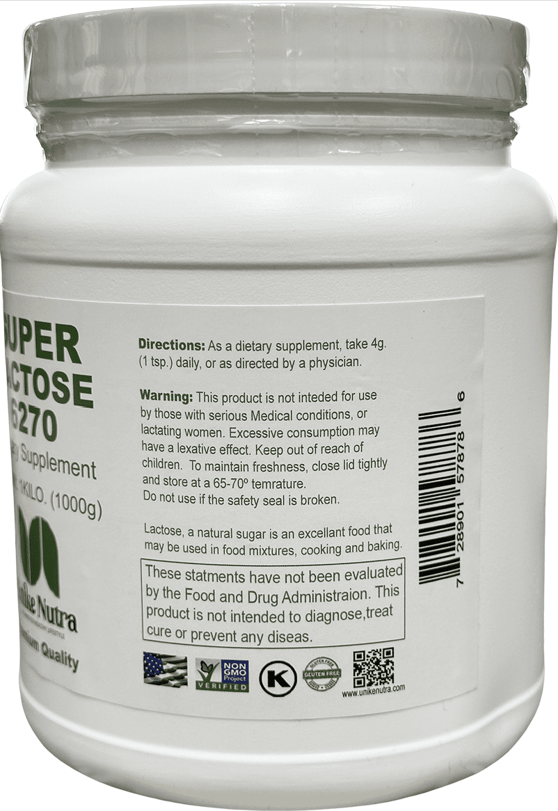 Super Lactose Powder Sugar—Natural Food Stabilizer—Lactose Homebrew in Beer Making—Low Carb Sugar Replacement—Healthy Sweeteners for Cooking & Baking, Sugar Powder Filler