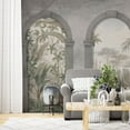 thumbnail image 2 of Muravie Tropical Wallpaper With Ancient Roma Door, 2 of 3