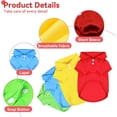 thumbnail image 7 of Dog T-Shirt, Breathable Pet Shirts, Puppy Sweatshirt Dog Clothes Outfit Apparel Coats for Small Medium Dogs Cats, 7 of 7