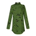 thumbnail image 4 of FAIWAD Plus Size Tops for Women Long Sleeve Round Neck Print Slim Stretch Pullover Tops, 4 of 4